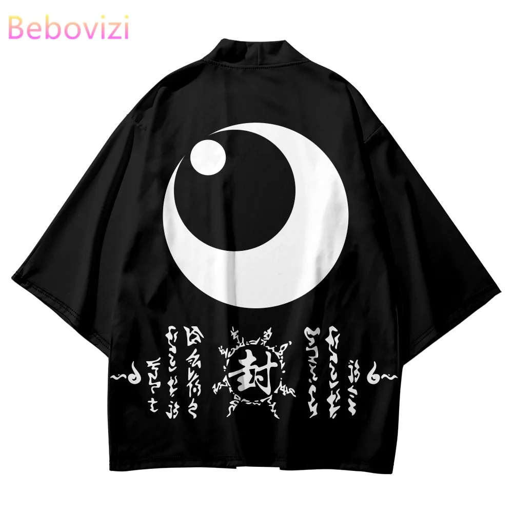 Traditional Print Black Haori Fashion Beach Yukata Japanese Casual Kimono Cardigan Women Men Streetwear Anime Asian Clothing
Traditional Print Black Haori Fashion Beach Yukata Japanese Casual Kimono Cardigan Women Men Streetwear Anime Asian Clothing