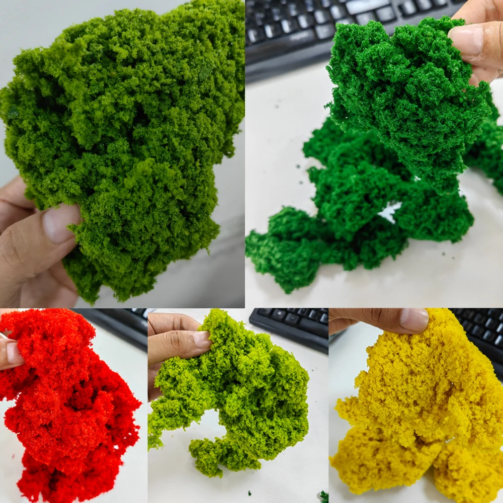 60G Simulation Sponge Plant Bushes Shrubs Cluster/Tree Powder/Low Ground Cover Vegetation Materials HO Railway Landscape Layout
60G Simulation Sponge Plant Bushes Shrubs Cluster/Tree Powder/Low Ground Cover Vegetation Materials HO Railway Landscape Layout