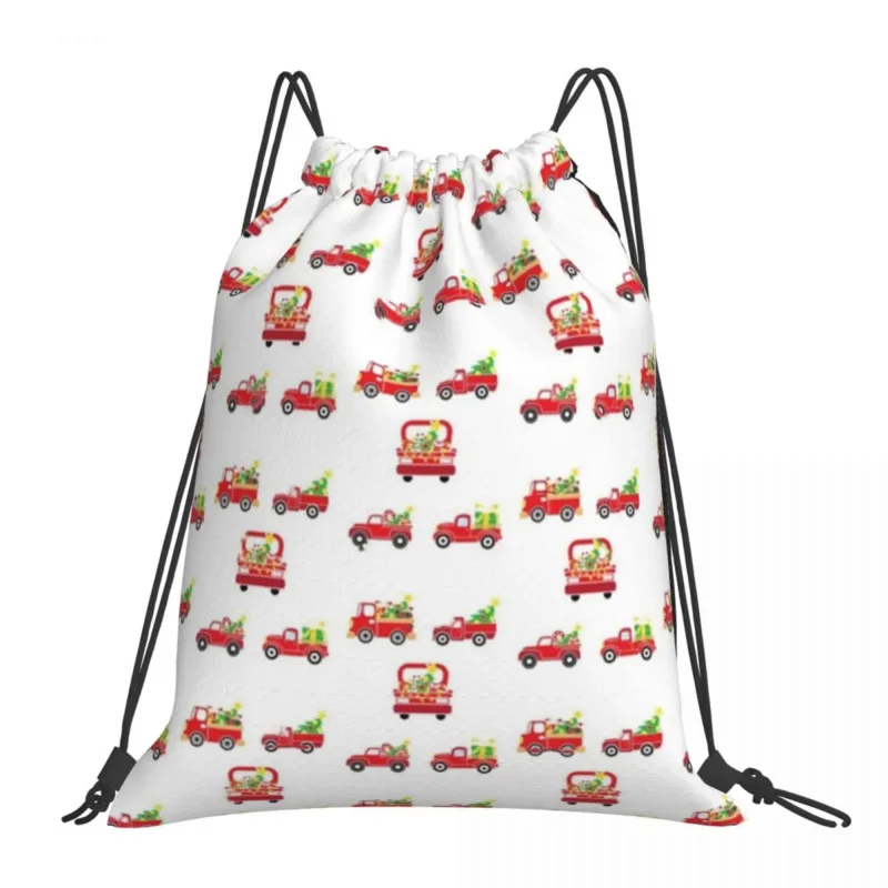 Christmas Elf Truck Backpacks Casual Portable Drawstring Bags Drawstring Bundle Pocket Sports Bag Book Bags For Man Woman School
Christmas Elf Truck Backpacks Casual Portable Drawstring Bags Drawstring Bundle Pocket Sports Bag Book Bags For Man Woman School