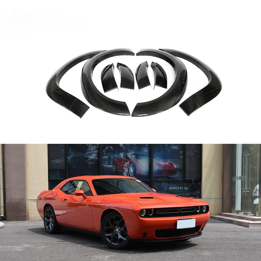 Carbon Fiber Car Wheel Arch Fender Flares for Dodge Challenger GT SXT Plus Coupe 2-Door 15-19custom
Carbon Fiber Car Wheel Arch Fender Flares for Dodge Challenger GT SXT Plus Coupe 2-Door 15-19custom