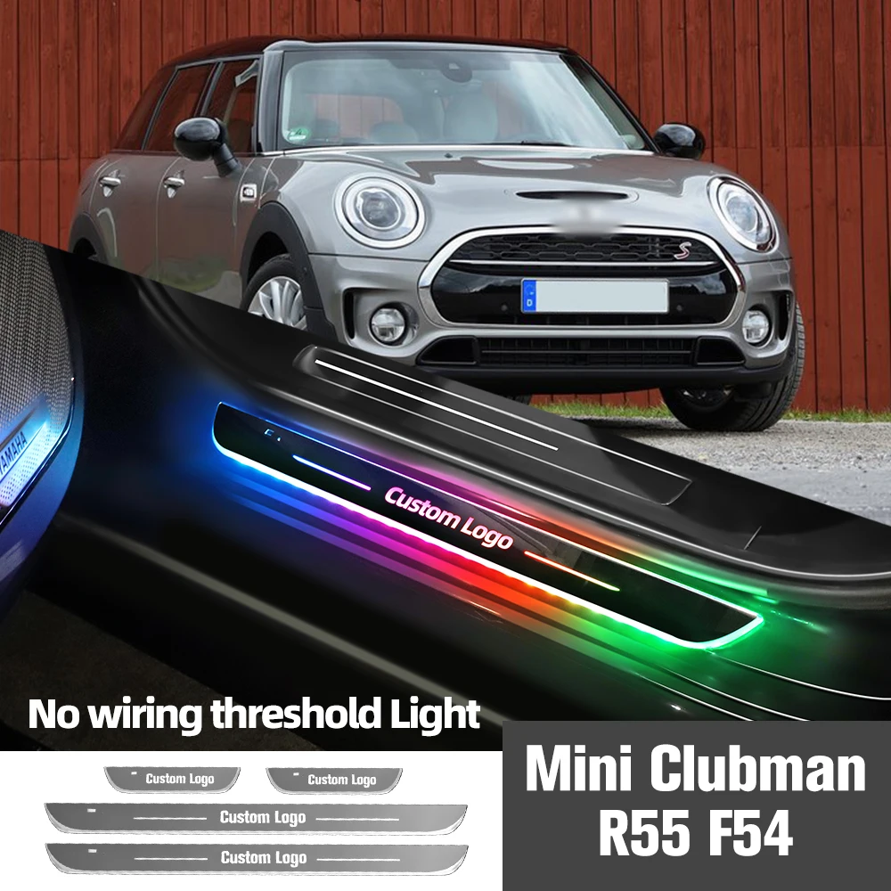 Для Mini Clubman R55 F54 2007-2019 2014 2018 автомобиль, индивидуальный логотип, светодиодный порог, аксессуары
Для Mini Clubman R55 F54 2007-2019 2014 2018 автомобиль, индивидуальный логотип, светодиодный порог, аксессуары