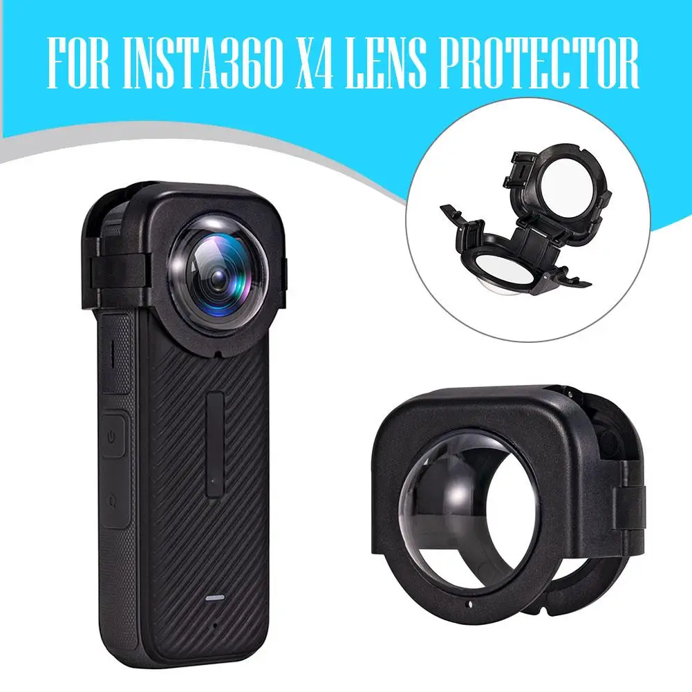 Защелкивающаяся Защита объектива для Insta360 X4 крышка объектива панорамной камеры защита объектива от царапин
Защелкивающаяся Защита объектива для Insta360 X4 крышка объектива панорамной камеры защита объектива от царапин