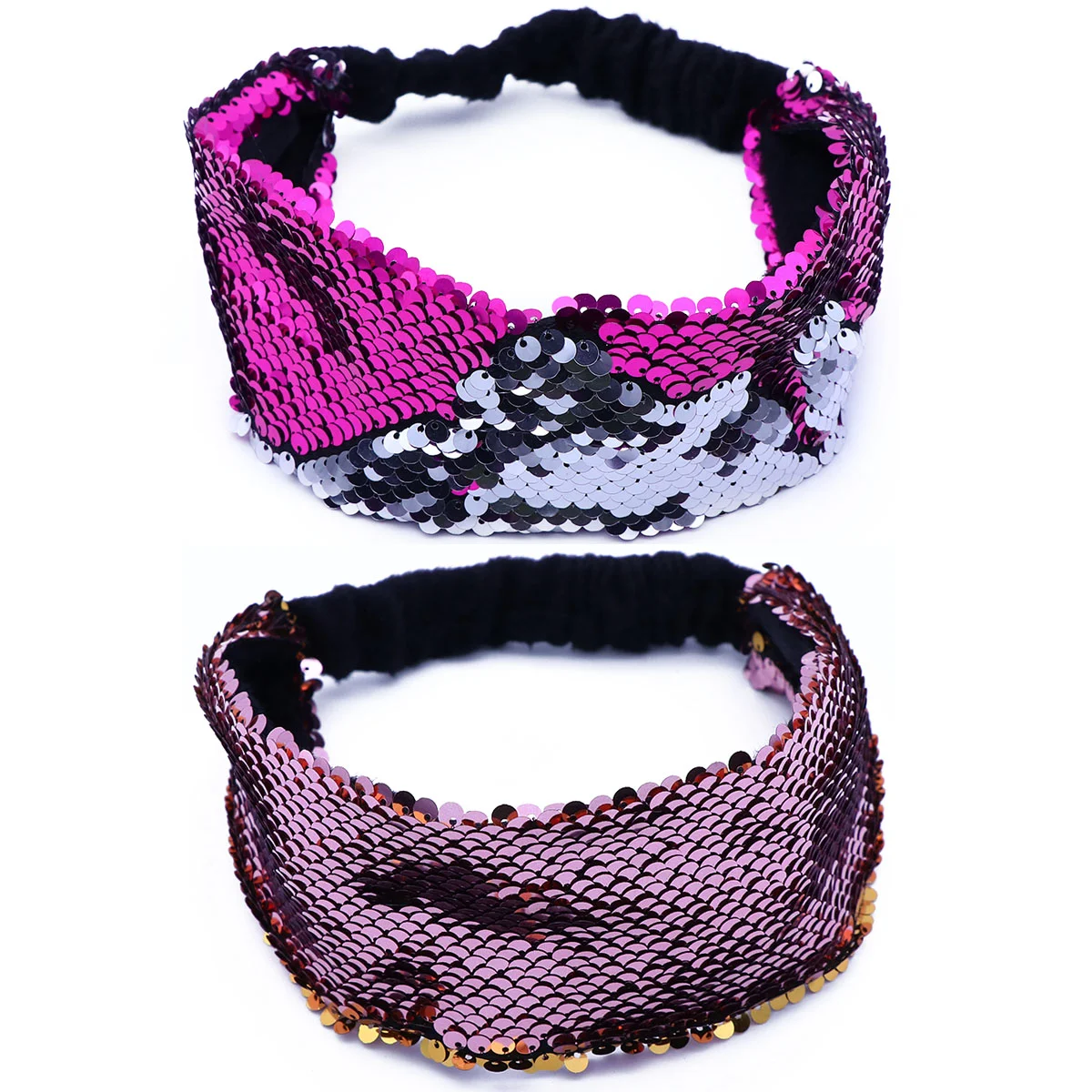 Sequin Headband Sequins Reversible Hairband for Makeup Showr Supplies ( Rose Red )
Sequin Headband Sequins Reversible Hairband for Makeup Showr Supplies ( Rose Red )