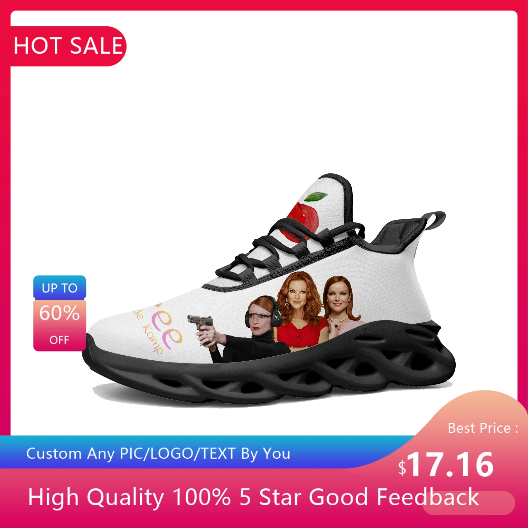 Desperate Housewives Flats Sneakers Mens Womens Bree Van de Kamp Sports Running Shoes High Quality Sneaker customization Shoe
Desperate Housewives Flats Sneakers Mens Womens Bree Van de Kamp Sports Running Shoes High Quality Sneaker customization Shoe