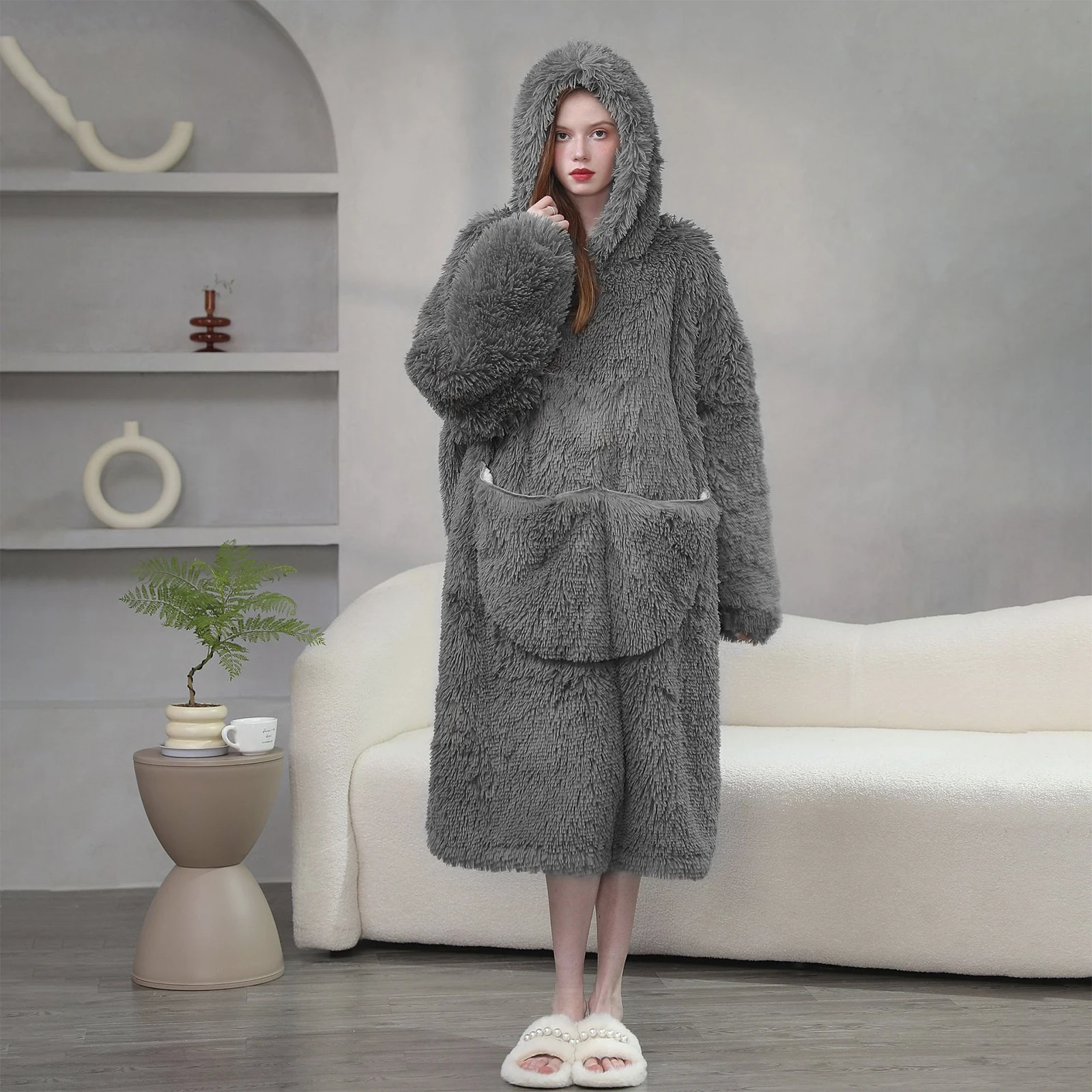 Blanket Hoodie with Pocket Flannel Wearable Blanket Hoodies Warm Cozy Blanket Sweatshirt 43in Oversized Hooded Blanket Unisex
Blanket Hoodie with Pocket Flannel Wearable Blanket Hoodies Warm Cozy Blanket Sweatshirt 43in Oversized Hooded Blanket Unisex