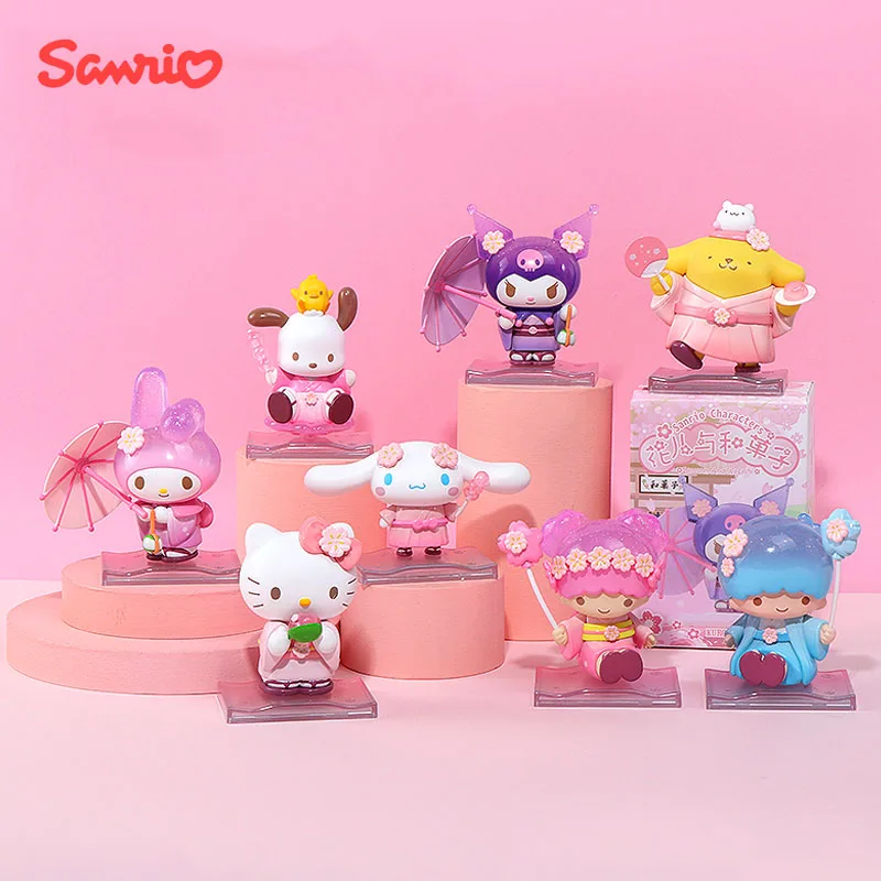 Sanrio Blind Box Toy Flowers and Fruits Collection Action Figures Cute Kuromi Cinnamoroll Hello Kitty Melody Anime Figure Model
Sanrio Blind Box Toy Flowers and Fruits Collection Action Figures Cute Kuromi Cinnamoroll Hello Kitty Melody Anime Figure Model