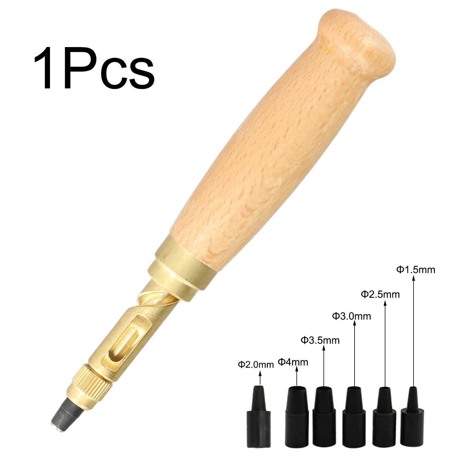 Automatic Belts Punch Replaceable Rotary Punching Punchers Leather Punch Watch Craft Tool Hole Punch Screw Drill Tip Die 1.5-4mm
Automatic Belts Punch Replaceable Rotary Punching Punchers Leather Punch Watch Craft Tool Hole Punch Screw Drill Tip Die 1.5-4mm