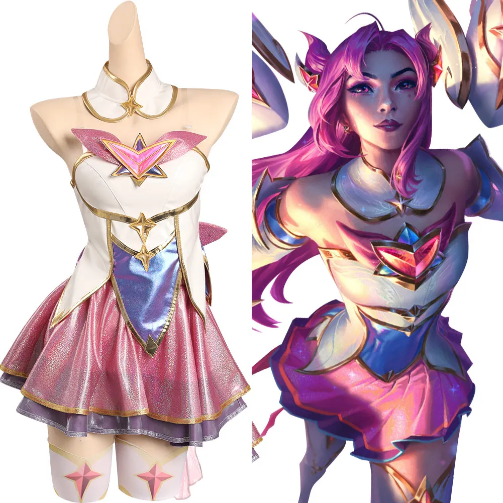 LOL Kaisa Star Guardian Cosplay Costume Outfits Sexy dress Halloween Carnival Party Women Disguise Role Playing Suit
LOL Kaisa Star Guardian Cosplay Costume Outfits Sexy dress Halloween Carnival Party Women Disguise Role Playing Suit