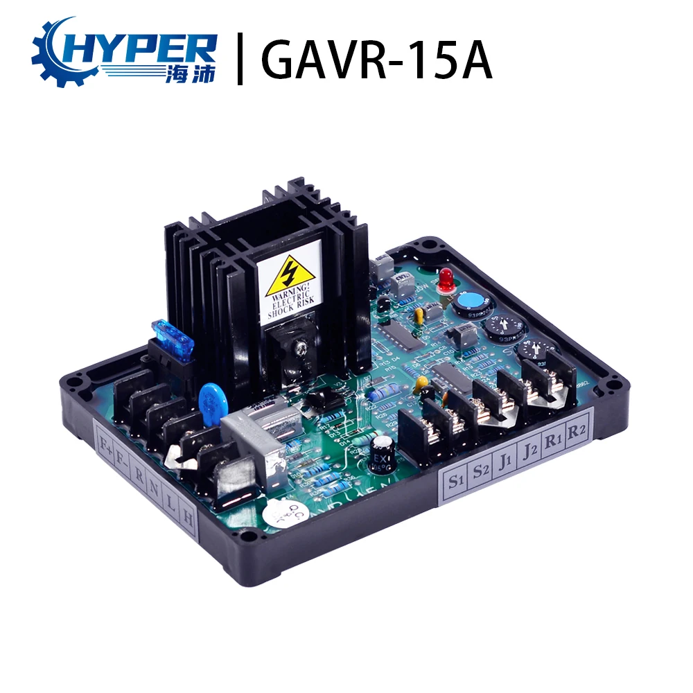 GAVR15A GAVR-15B Gavr-15A 15B AVR Generator Automatic Voltage Regulator Stabilizer Control Panel Brushless Generator Spare Parts
GAVR15A GAVR-15B Gavr-15A 15B AVR Generator Automatic Voltage Regulator Stabilizer Control Panel Brushless Generator Spare Parts