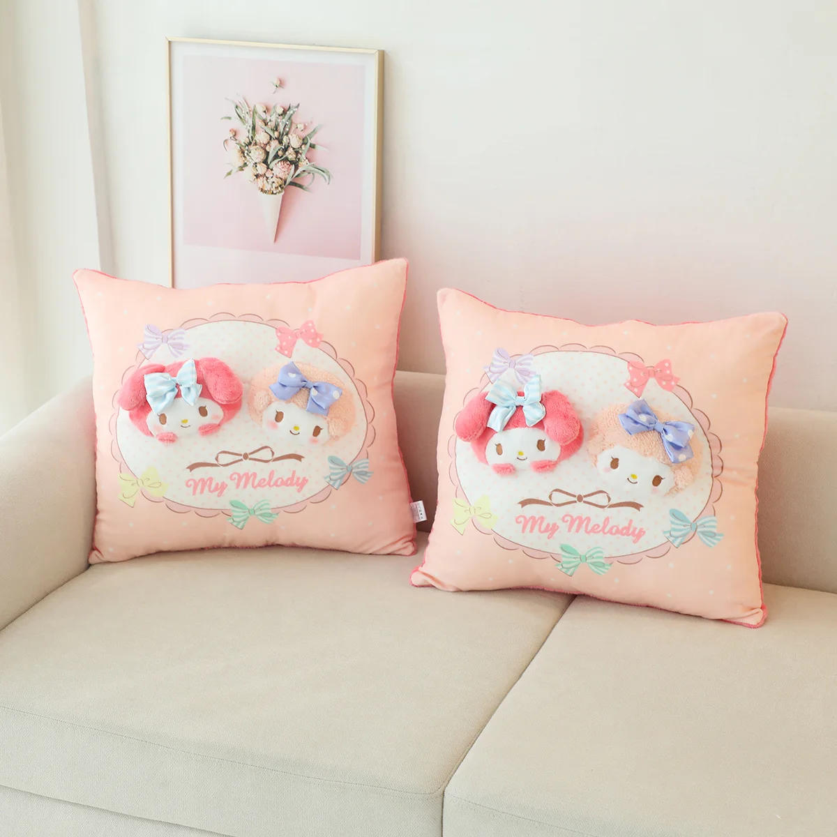 Японское аниме My Melody плюшевая подушка, милая мягкая мультяшная плюшевая подушка для девочек
Японское аниме My Melody плюшевая подушка, милая мягкая мультяшная плюшевая подушка для девочек