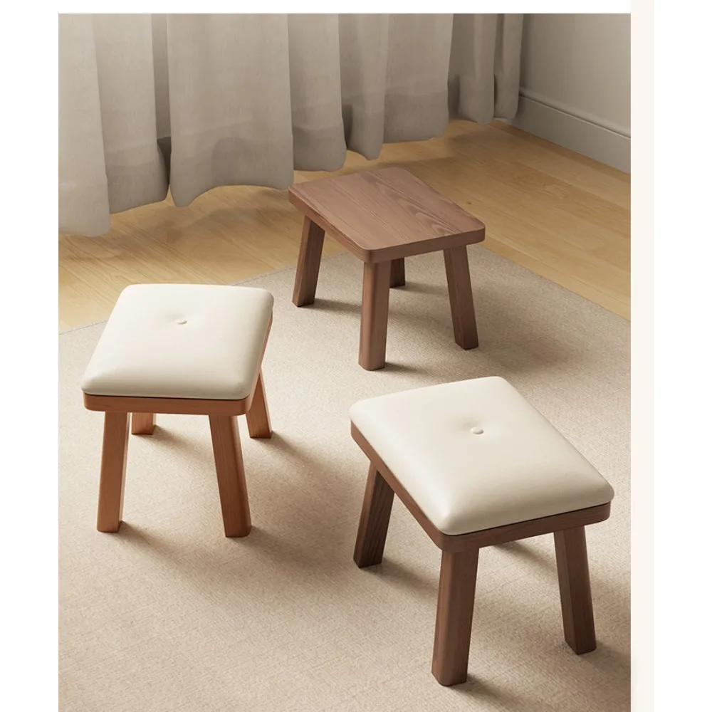 Household Small Stool Low Stool Living Room Coffee Table Sofa Wooden Stool Children Soft Bag Shoe Changing
Household Small Stool Low Stool Living Room Coffee Table Sofa Wooden Stool Children Soft Bag Shoe Changing