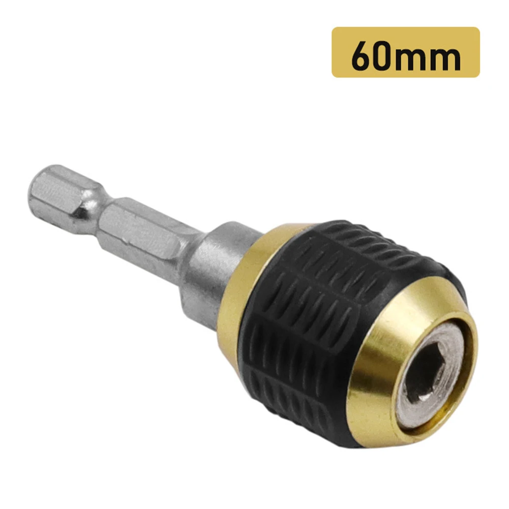 60mm 1/4 Drill Chuck Shaft Chuck Keyless Drill Chuck Screwdriver Impact Driver Quick Change Convertor Adapter
60mm 1/4 Drill Chuck Shaft Chuck Keyless Drill Chuck Screwdriver Impact Driver Quick Change Convertor Adapter