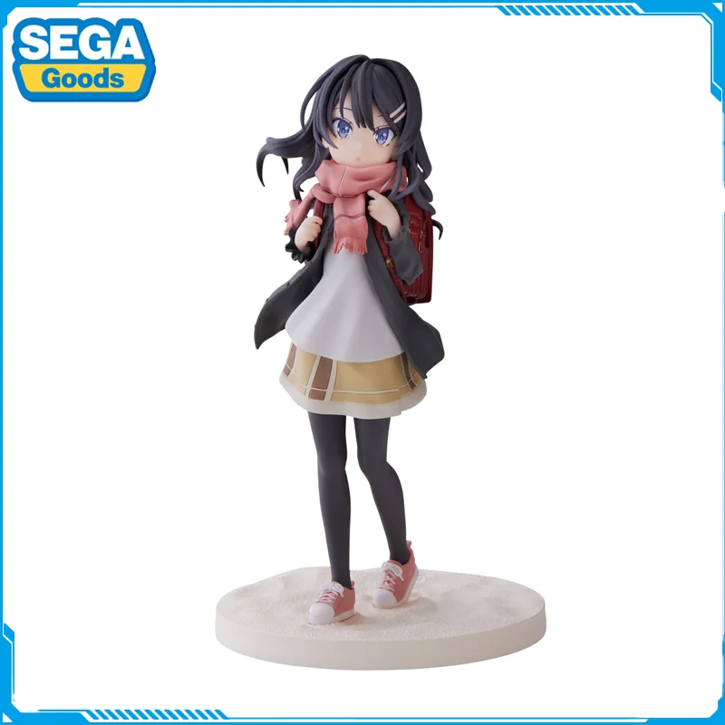 

In Stock Sega Rascal Does Not Dream of Bunny Girl Senpai Sakurajima Mai Original Anime Figure Model Toy Action Figure Collection