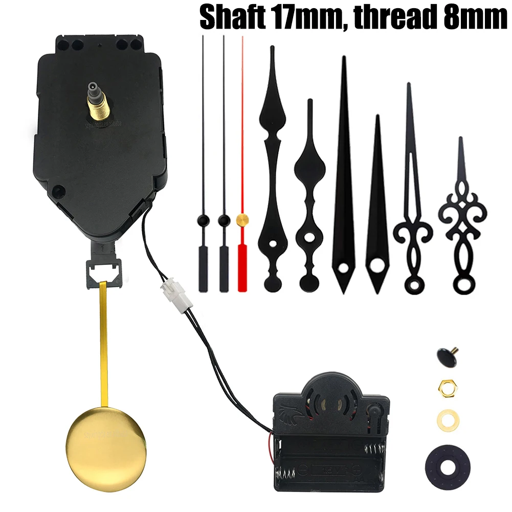 Timer Adapter Pendulum Clock Home Office Shop Metal Hands Movement Mechanism Part Quartz Replacement Accessory
Timer Adapter Pendulum Clock Home Office Shop Metal Hands Movement Mechanism Part Quartz Replacement Accessory