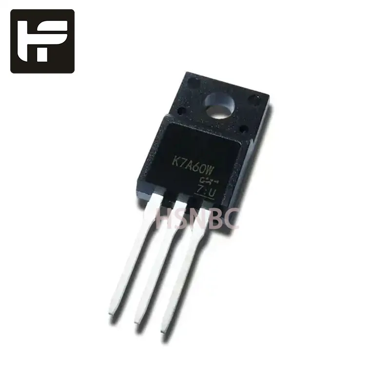 

10Pcs/Lot K7A60W TK7A60W TO-220F 7A 600V MOS Field-effect Power Transistor 100% Brand New Original Stock