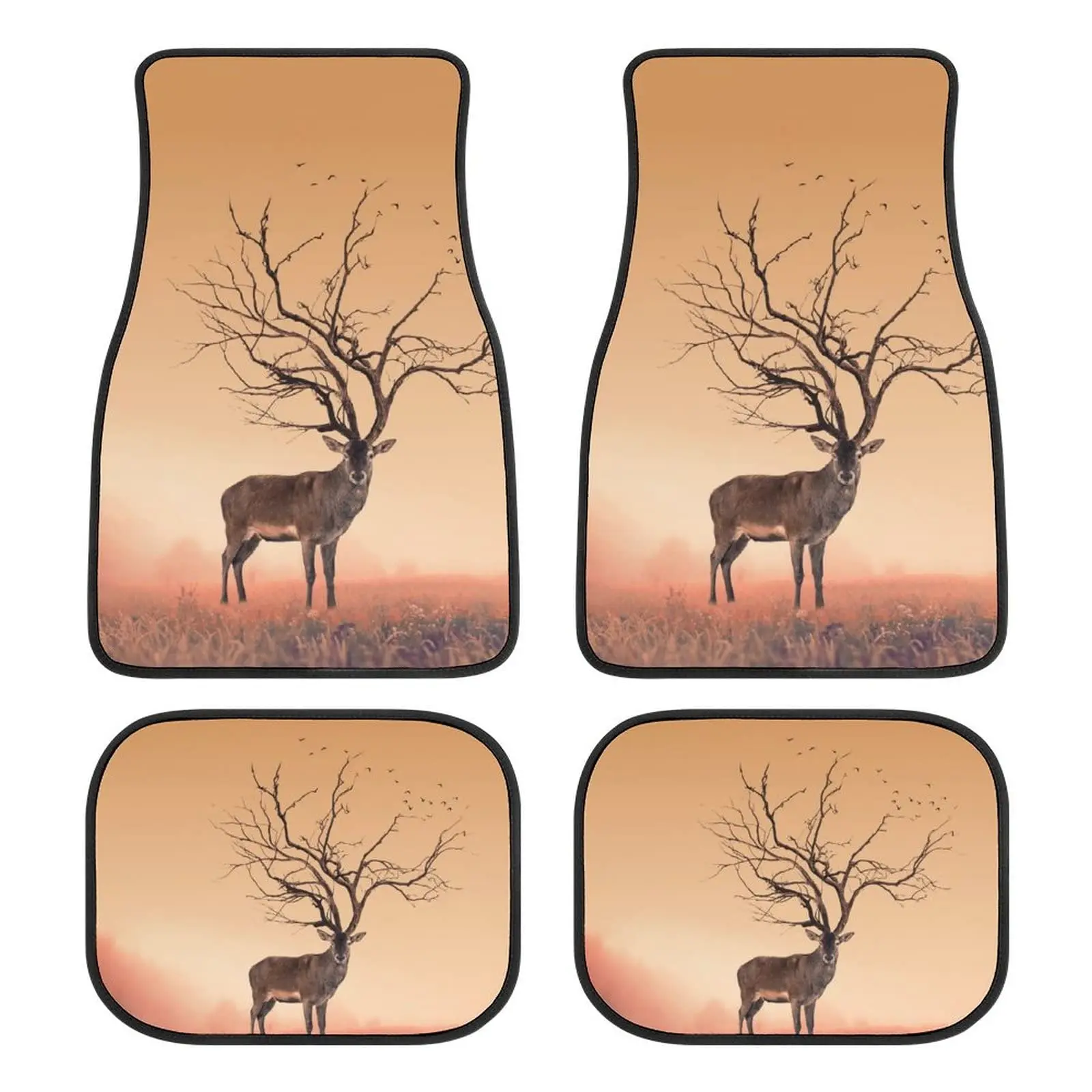 Автомобильные коврики Milu Deer для дикой природы, комплект из 4 предметов, подходят для кроссоверов, грузовиков, для любых погодных условий, с милыми принтами, внутренний Декор
Автомобильные коврики Milu Deer для дикой природы, комплект из 4 предметов, подходят для кроссоверов, грузовиков, для любых погодных условий, с милыми принтами, внутренний Декор