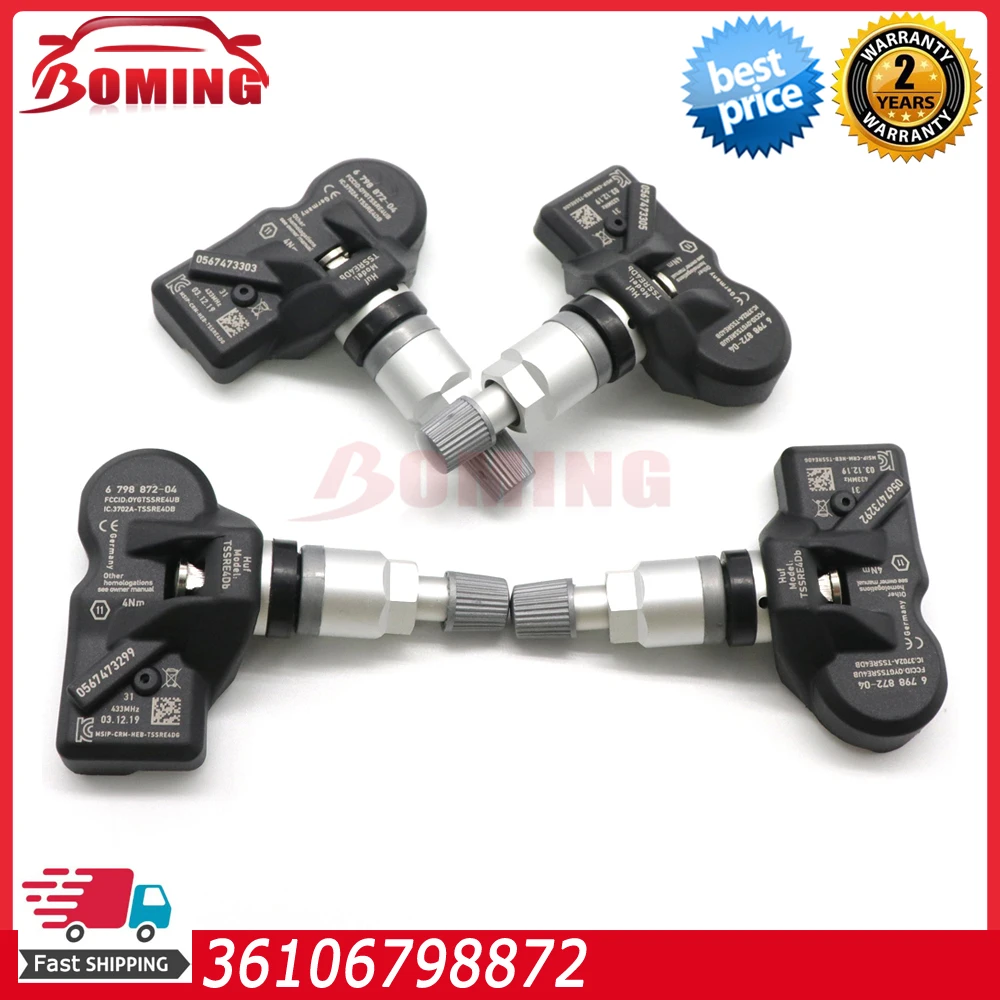 Автомобильный датчик давления в шинах TPMS 36106798872 433 МГц для BMW 2 3 4 5 6 7 X1 X3 X4 Z4 Mini COOPER R60 ROOLS ROYCE Ghost 
Автомобильный датчик давления в шинах TPMS 36106798872 433 МГц для BMW 2 3 4 5 6 7 X1 X3 X4 Z4 Mini COOPER R60 ROOLS ROYCE Ghost
