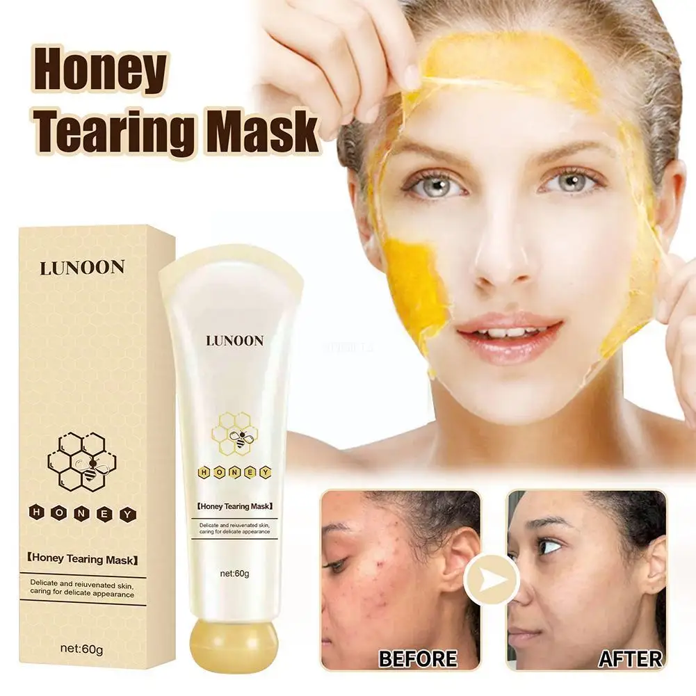 Honey Tearing Mask Peel-off Masks Shrinks Pores Mask Remove Clean Care Oil Dead Peel Skin Deep Pores Cream Face Off Control M9K7
Honey Tearing Mask Peel-off Masks Shrinks Pores Mask Remove Clean Care Oil Dead Peel Skin Deep Pores Cream Face Off Control M9K7