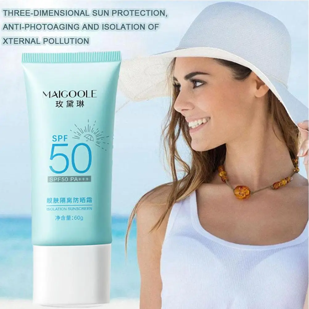 60ml Moisturizing Repairing Sunscreen Anti-UV SPF50+ Cream Beach Protection Body Summer Facial Sunblock Sun Lotion Outdoor E4K0
60ml Moisturizing Repairing Sunscreen Anti-UV SPF50+ Cream Beach Protection Body Summer Facial Sunblock Sun Lotion Outdoor E4K0