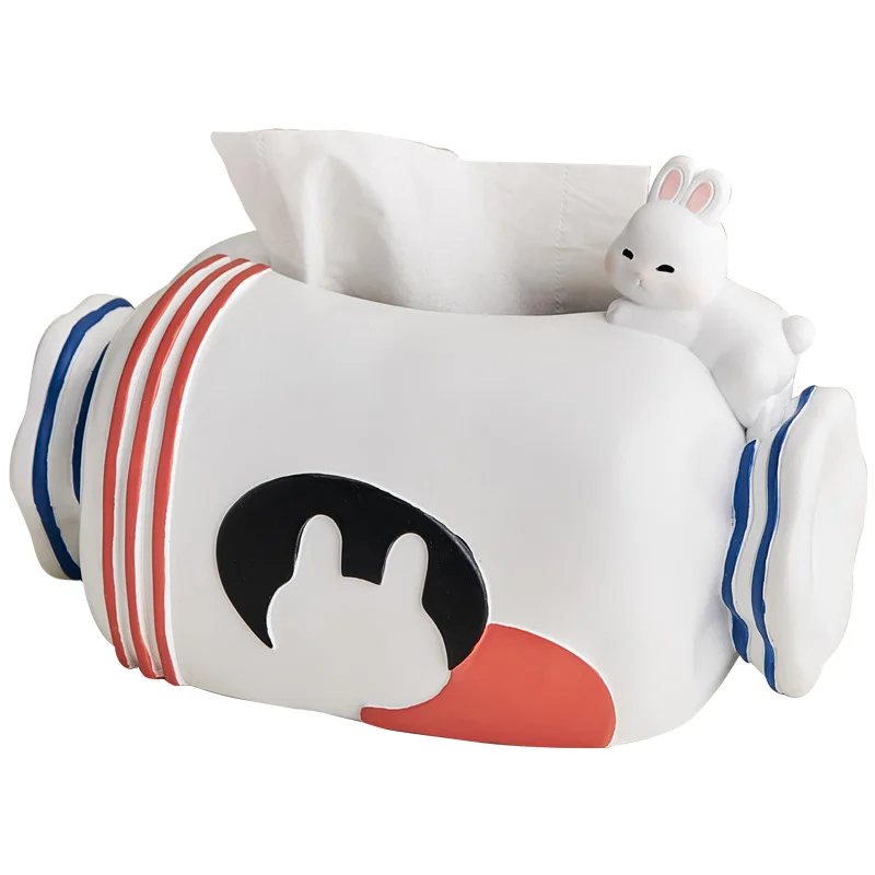 Creative White Rabbit Tissue Box Cartoon Paper Drawer Living Room Light Luxury Lovely Home Restaurant Desktop Paper Drawer
Creative White Rabbit Tissue Box Cartoon Paper Drawer Living Room Light Luxury Lovely Home Restaurant Desktop Paper Drawer