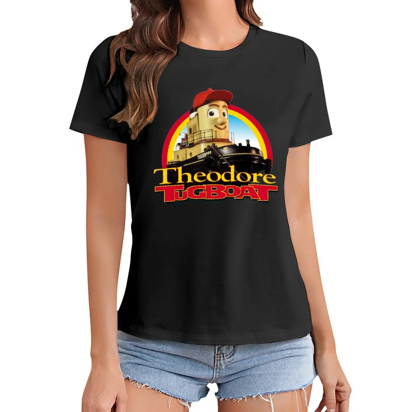 Theodore Tugboat T-Shirt blanks lady clothes customizeds t shirts for Women graphic
Theodore Tugboat T-Shirt blanks lady clothes customizeds t shirts for Women graphic