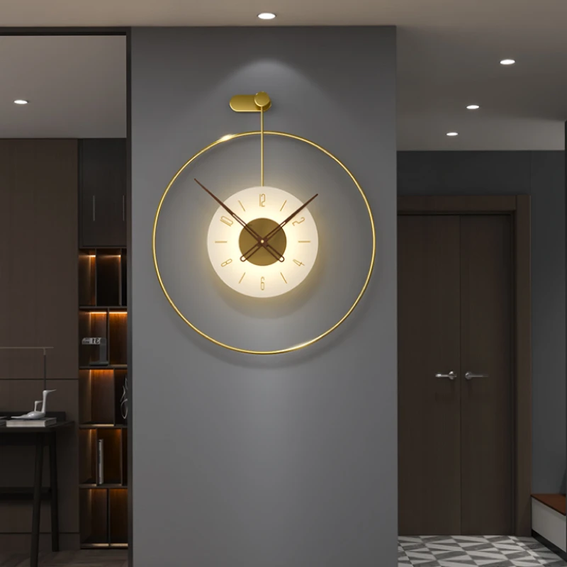 Simple Modern Wall Clock Living Room Creative Large Nordic Luxury Silent Fashion Wall Clock Art horloge murale Home Decoration
Simple Modern Wall Clock Living Room Creative Large Nordic Luxury Silent Fashion Wall Clock Art horloge murale Home Decoration