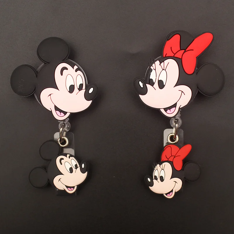 Disney Cartoon Head Mickey Minnie Style Retractable Badge Reel Nurse Doctor Card Holder Office Hospital Name Card Supplies
Disney Cartoon Head Mickey Minnie Style Retractable Badge Reel Nurse Doctor Card Holder Office Hospital Name Card Supplies
