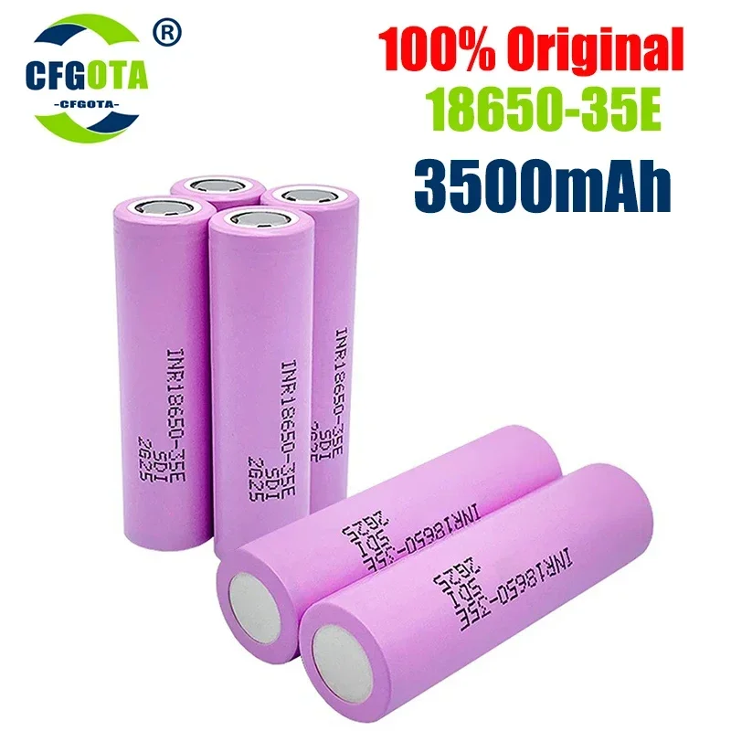 100% original 18650 3500mah 20th discharge inr18650 35e 3500mah 18650 3.7v li ion rechargeable battery
100% original 18650 3500mah 20th discharge inr18650 35e 3500mah 18650 3.7v li ion rechargeable battery
