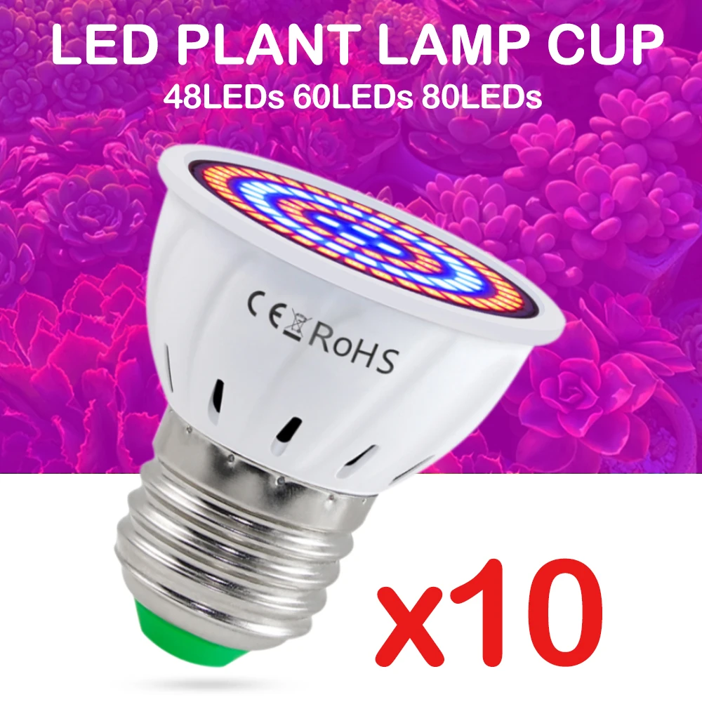 LED Plant Lamp Cup E27 Plant Indoor Fill Light Cup 48 Beads 60 Beads 80 Beads Vled Plant Growth Lamp phytolamp for seedlings
LED Plant Lamp Cup E27 Plant Indoor Fill Light Cup 48 Beads 60 Beads 80 Beads Vled Plant Growth Lamp phytolamp for seedlings