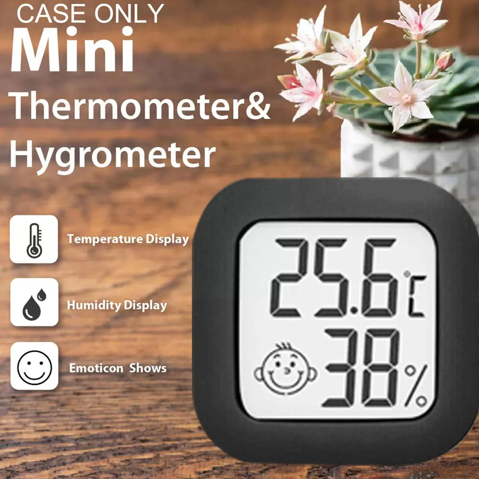 Black Thermo Hygrometer VKS-60 Infant Room LCD Thermo Hygrometer Monitoring Environmental And Infant Monitoring
Black Thermo Hygrometer VKS-60 Infant Room LCD Thermo Hygrometer Monitoring Environmental And Infant Monitoring