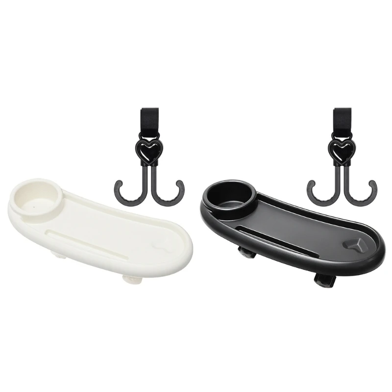 Stroller Tray with Cup Holder Universal Stroller Food Tray with Hooks Reusable Stroller Snacks Holder for Stroller
Stroller Tray with Cup Holder Universal Stroller Food Tray with Hooks Reusable Stroller Snacks Holder for Stroller