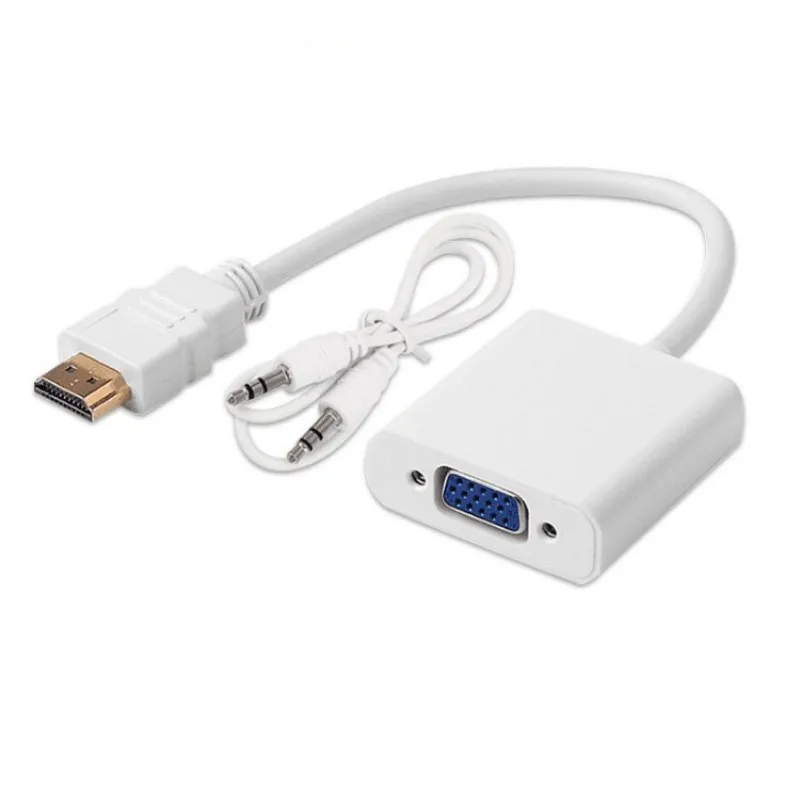 Преобразователь кабеля HD 1080P HDM1-VGA с аудио источником питания HDM1 папа-VGA мама адаптер преобразователь для планшета ноутбука ПК ТВ
Преобразователь кабеля HD 1080P HDM1-VGA с аудио источником питания HDM1 папа-VGA мама адаптер преобразователь для планшета ноутбука ПК ТВ