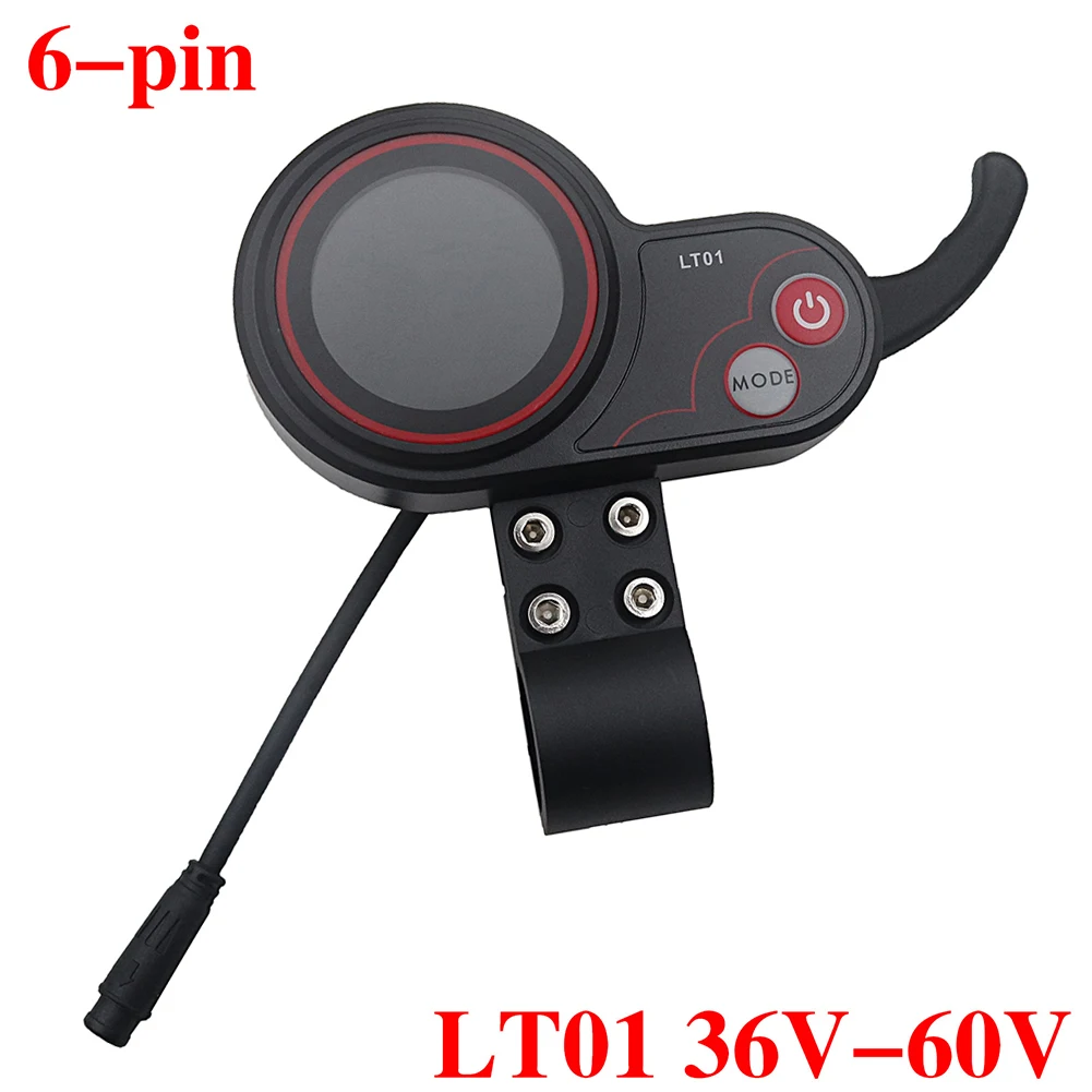 36-60V LT01 LCD Display Speed Control Panel With 6 Pin Plug Suit For Mantis 10 Electric Scooter Accessories
36-60V LT01 LCD Display Speed Control Panel With 6 Pin Plug Suit For Mantis 10 Electric Scooter Accessories