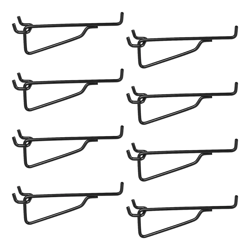 Peg Board Shelf Hooks, 8PACK 6In Metal Utility Hook Set, Peg Board Organizer For Garage Workbench Art Craft Room Office Durable
Peg Board Shelf Hooks, 8PACK 6In Metal Utility Hook Set, Peg Board Organizer For Garage Workbench Art Craft Room Office Durable