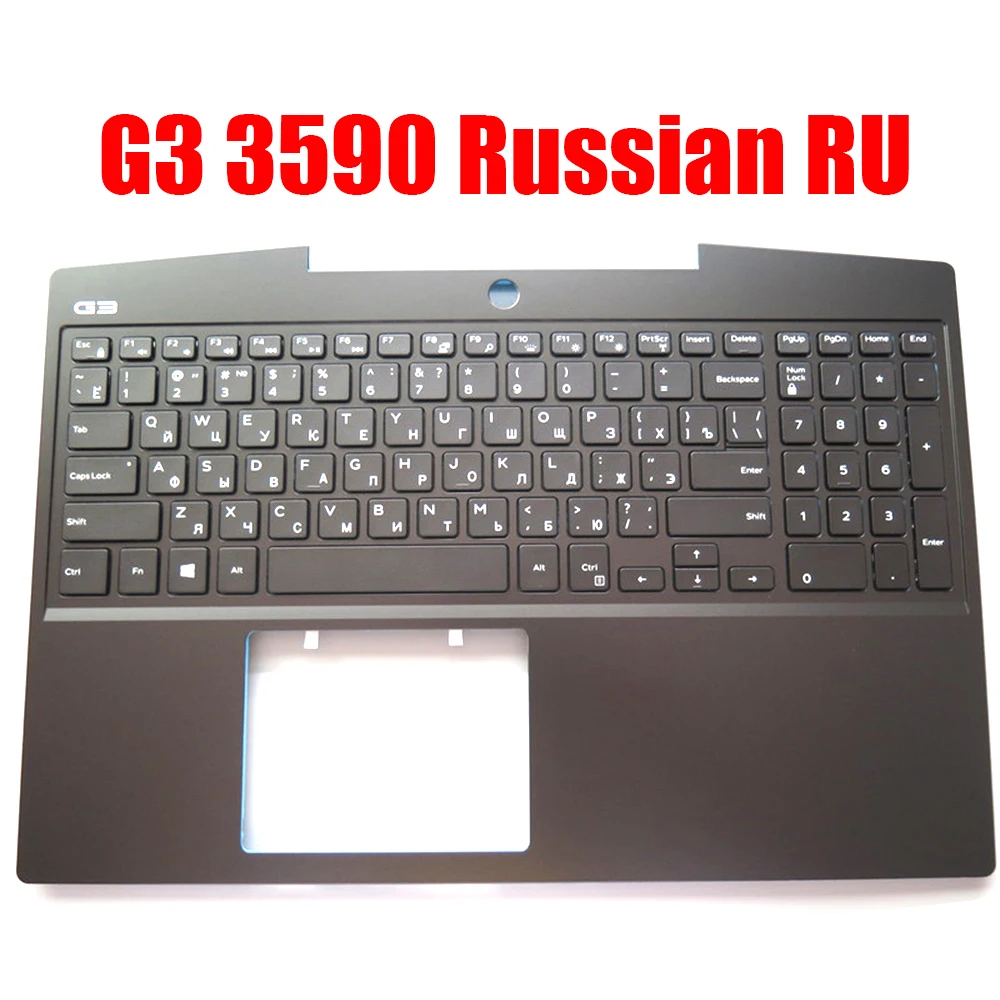 Russian RU Laptop Palmrest For DELL G3 3590 3500 05DC76 5DC76 0F8MKX F8MKX 0K3M3R K3M3R Keyboard Black Upper Case New
Russian RU Laptop Palmrest For DELL G3 3590 3500 05DC76 5DC76 0F8MKX F8MKX 0K3M3R K3M3R Keyboard Black Upper Case New