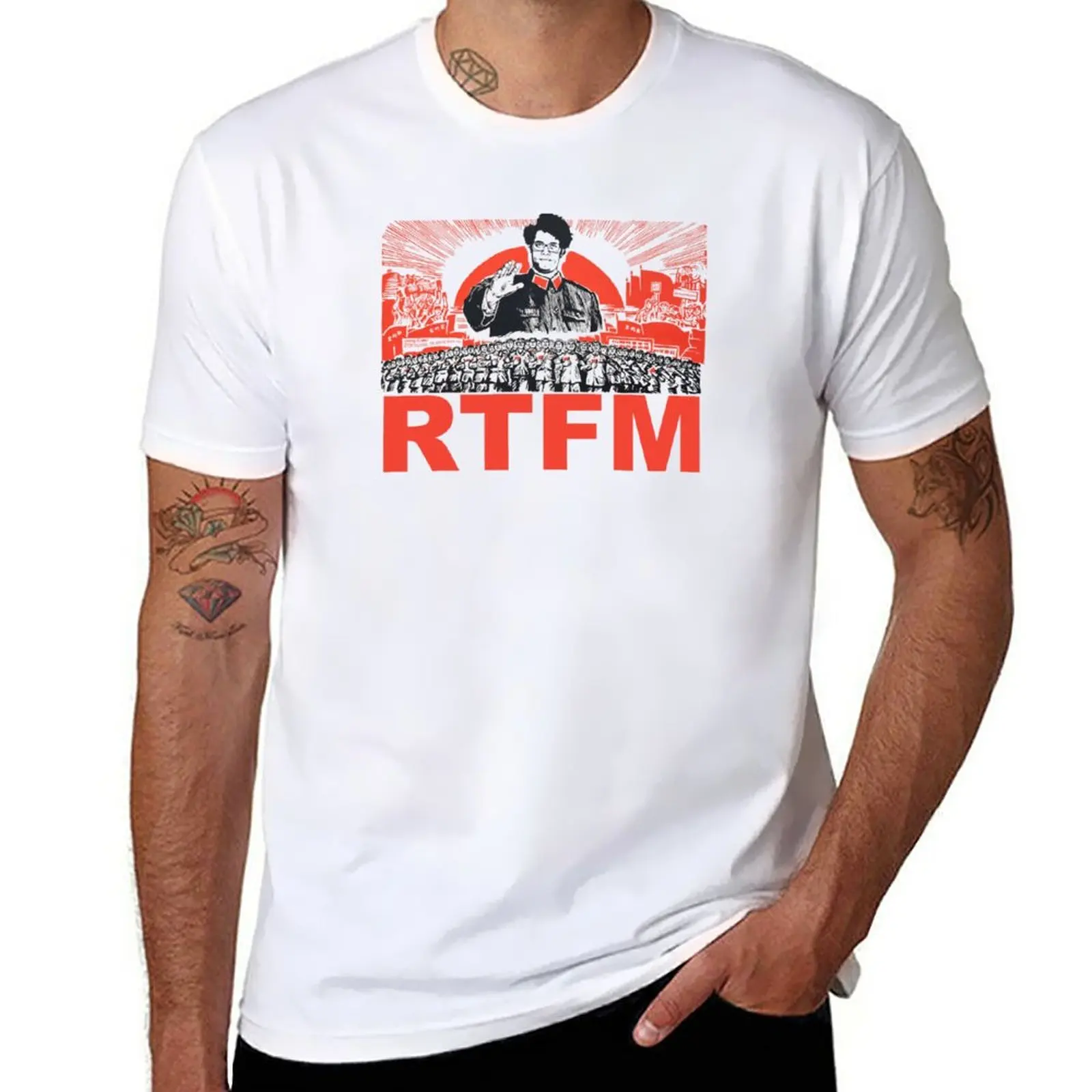 New Moss - RTFM T-Shirt oversized t shirt sweat shirt funny t shirt mens clothes
New Moss - RTFM T-Shirt oversized t shirt sweat shirt funny t shirt mens clothes