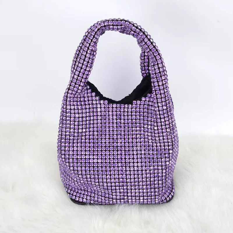 Crystal Shiny Bucket Bag Women's Handbag Luxury Rhinestone Diamond Evening Bag Dinner Party Clutch Purse Shoulder Messenger Bag
Crystal Shiny Bucket Bag Women's Handbag Luxury Rhinestone Diamond Evening Bag Dinner Party Clutch Purse Shoulder Messenger Bag