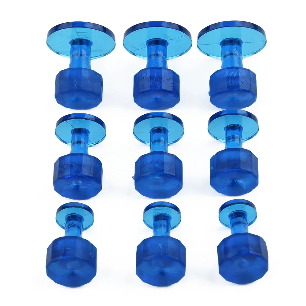 9PCS Car Dent Repair Pull Glue Tab 3 Types Hail Dent Removal Tool Paintless Dent Removal Automobile Body Repair Tools Blue
9PCS Car Dent Repair Pull Glue Tab 3 Types Hail Dent Removal Tool Paintless Dent Removal Automobile Body Repair Tools Blue
