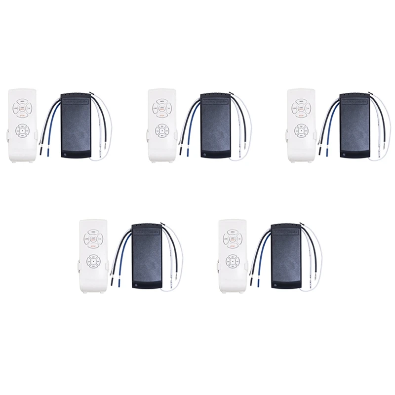 5X Universal Ceiling Fan Lamp Remote Control Kit AC 220V Timing Setting Switch Adjuste Wind Speed Transmitter Receiver
5X Universal Ceiling Fan Lamp Remote Control Kit AC 220V Timing Setting Switch Adjuste Wind Speed Transmitter Receiver