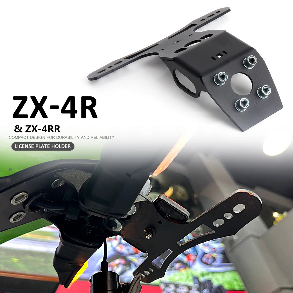 New Motorcycle License Plate Holder Fender Eliminator Registration Bracket For Kawasaki ZX-4R ZX4R ZX 4R ZX-4RR ZX4RR ZX 4RR
New Motorcycle License Plate Holder Fender Eliminator Registration Bracket For Kawasaki ZX-4R ZX4R ZX 4R ZX-4RR ZX4RR ZX 4RR