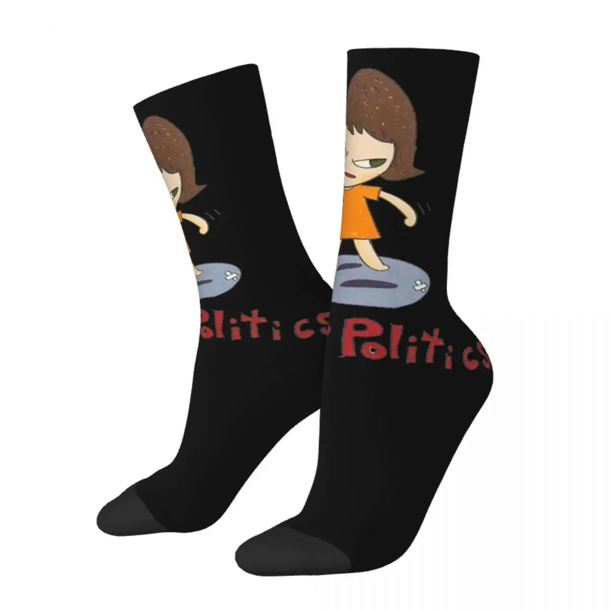 Hip Hop Retro Angry Girl Crazy Men's Socks Unisex Yoshitomo Nara Japanese Artist Harajuku Seamless Printed Crew Sock Boys Gift
Hip Hop Retro Angry Girl Crazy Men's Socks Unisex Yoshitomo Nara Japanese Artist Harajuku Seamless Printed Crew Sock Boys Gift