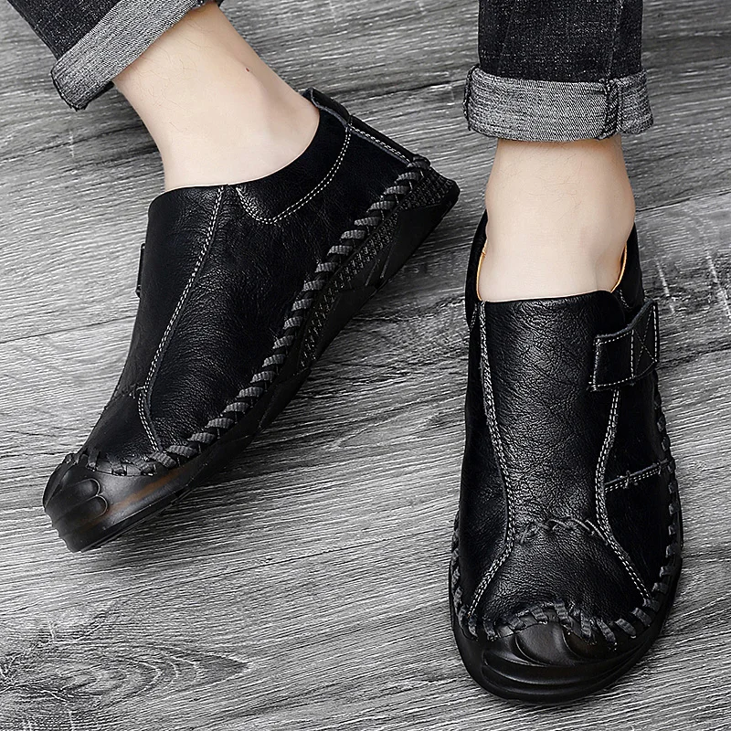 Handmade Soft Leather Loafers Breathable Driving Shoes Moccasins Sneakers Big Size 47 Luxury Brand Leather Men Casual Shoes
Handmade Soft Leather Loafers Breathable Driving Shoes Moccasins Sneakers Big Size 47 Luxury Brand Leather Men Casual Shoes