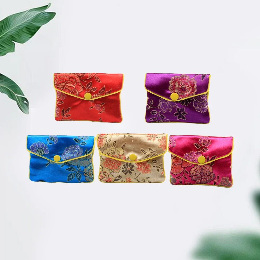 12Pcs Chinese Style Silks Satins Jewelry Bag Wedding Gift Bag Party Decoration Bag (Random Color)
12Pcs Chinese Style Silks Satins Jewelry Bag Wedding Gift Bag Party Decoration Bag (Random Color)