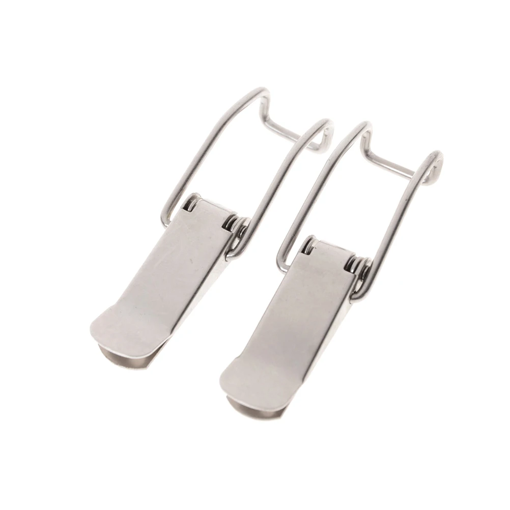 2Pcs Industrial Hardware Buckle Wooden Box Stainless Steel Buckle Nickel Plated Flat Mouth Long Hook Tower Buckle
2Pcs Industrial Hardware Buckle Wooden Box Stainless Steel Buckle Nickel Plated Flat Mouth Long Hook Tower Buckle