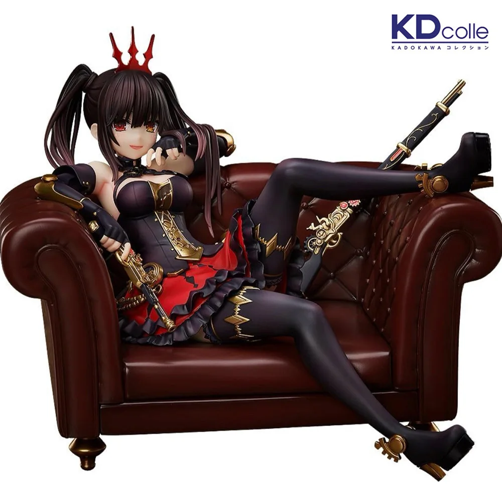 

Kadokawa kdglue Date A Live Tokisaki Kurumi Empress Ver. Коллекционная модель игрушки Аниме фигурки подарок для фанатов детей