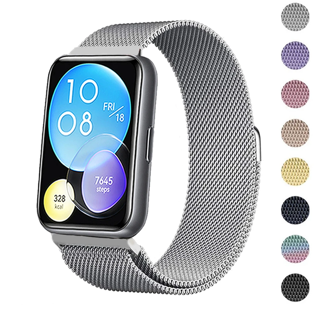 Magnetic band For Huawei Watch FIT 2 Strap stainless steel watchband metal Loop bracelet correa Huawei Watch fit2 new band
Magnetic band For Huawei Watch FIT 2 Strap stainless steel watchband metal Loop bracelet correa Huawei Watch fit2 new band