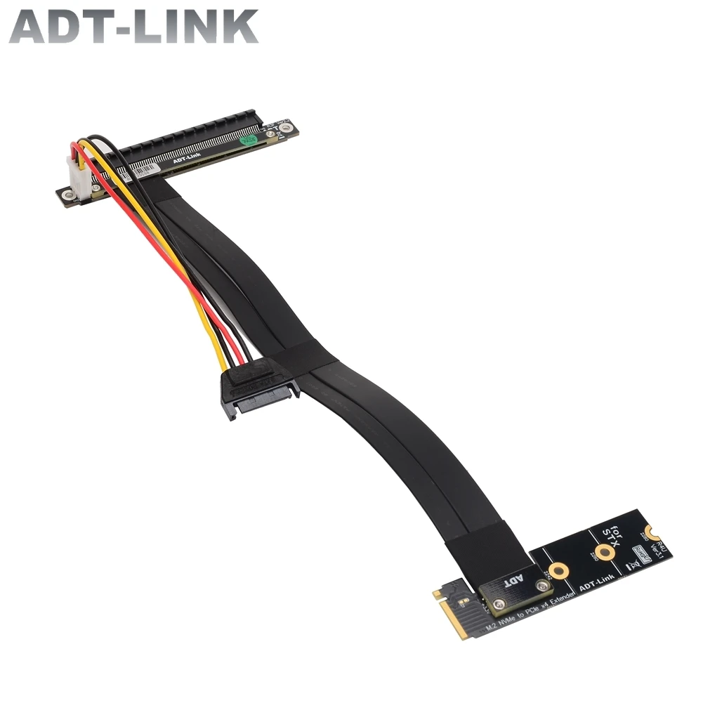 Кабель переходника ADT-Link M.2 NVME к PCIe 3,0x16, кабель переходника M.2 NGFF NVMe STX, графическая карта-удлинитель для материнской платы Gen3.0 M.2 M2 к адаптеру X16
Кабель переходника ADT-Link M.2 NVME к PCIe 3,0x16, кабель переходника M.2 NGFF NVMe STX, графическая карта-удлинитель для материнской платы Gen3.0 M.2 M2 к адаптеру X16