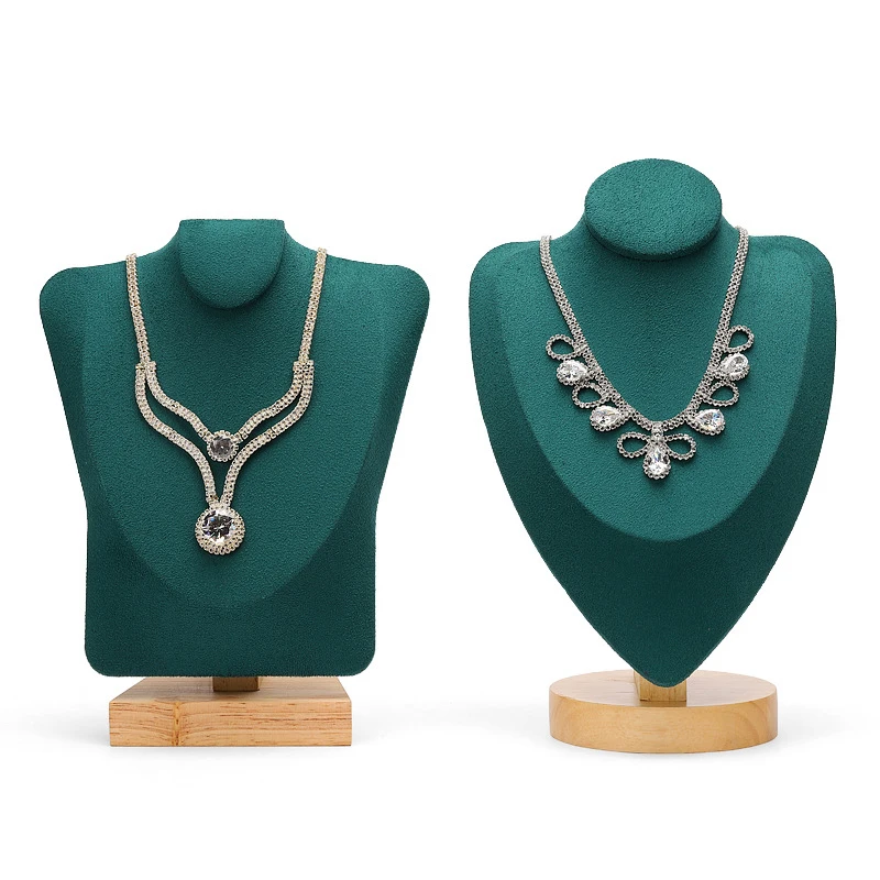 Velvet Jewelry Display Props Pendant Necklace Display Stand Solid Wood Ring Earrings Seat Holder Set Combination
Velvet Jewelry Display Props Pendant Necklace Display Stand Solid Wood Ring Earrings Seat Holder Set Combination