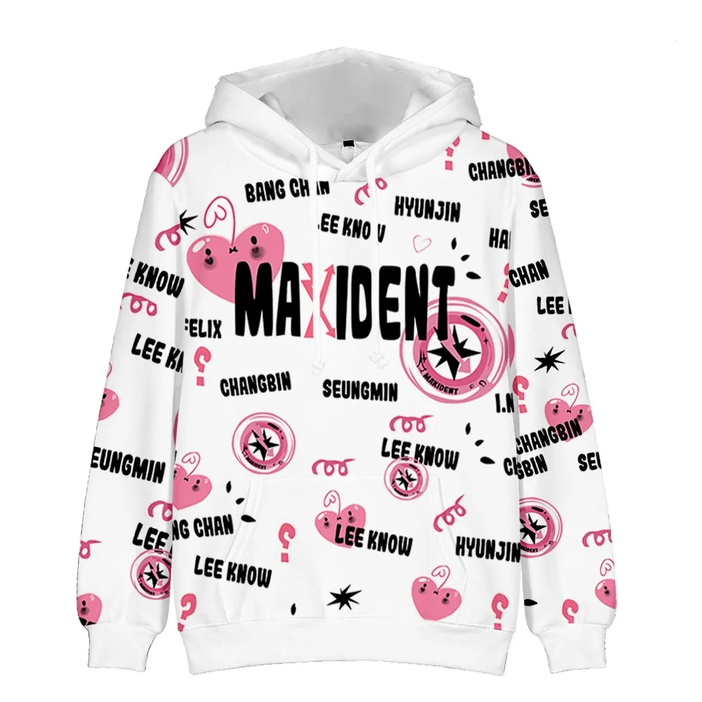 Детские толстовки Stray для мужчин и женщин Kpop SKZ MAXIDENT Толстовка Kawaii 3D Толстовка в Корейском стиле оверсайз Свитшот Stray Kids веера одежда
Детские толстовки Stray для мужчин и женщин Kpop SKZ MAXIDENT Толстовка Kawaii 3D Толстовка в Корейском стиле оверсайз Свитшот Stray Kids веера одежда