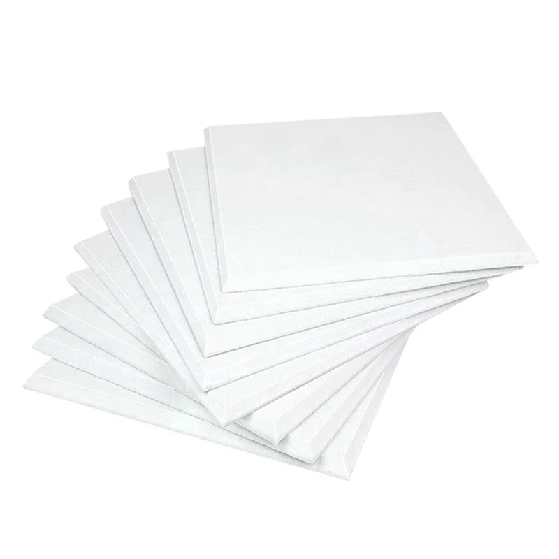 Acoustic Panels White 24 Pieces High Density Beveled Edge For Wall Decoration And Acoustic Treatment
Acoustic Panels White 24 Pieces High Density Beveled Edge For Wall Decoration And Acoustic Treatment